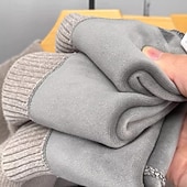 Χαμηλού Κόστους ανδρικό πουλόβερ πουλόβερ-Ανδρικά Πουλόβερ πουλόβερ Πλεκτό πουλόβερ Κοτλέ Πλέκω Κανονικά μπλουζάκια Πλεκτό Φλις Σκέτο Στρογγυλή Ψηλή Λαιμόκοψη Μοντέρνα Βασικό Διακοπές Καθημερινά Ρούχα Ρούχα Φθινόπωρο Χειμώνας