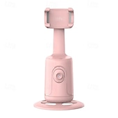 cheap Phone Holder-Manufacturer intelligent AI face recognition 360  cell phone head Jitterbug live self-timer panoramic follow shot anti-shake