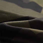 voordelige basis trainingspakken-Voor heren Trainingspak Kledingset Truien instellen Capuchon Buiten Dagelijks Sport Zak Trekkoord camouflage blauw Khaki Leger Groen Grafische afdruk Polyester Sportkleding Modieus Streetwear Herfst