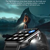 Недорогие Смарт-часы-G300 Умные часы 2.01 дюймовый Смарт Часы Bluetooth Педометр Напоминание о звонке Датчик для отслеживания активности Совместим с Android iOS Мужчины GPS Длительное время ожидания Водонепроницаемый IP68