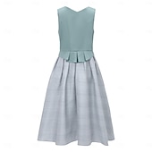 abordables Mujeres-Cerveza Oktoberfest Oktoberfest Vestidos Falda acampanada Trachtenkleader Oktoberfest / Cerveza bávaro Viena prados Mujer Carnaval Fiesta Festival de Cerveza Paño de estilo tradicional Vestido
