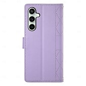 levne Pouzdra pro Samsung-telefon Carcasă Pro Samsung Galaxy S25 S25 Plus S25 Ultra S24 S24 Ultra Plus S24 FE S23 Plus A55 A35 A25 A15 5G A53 A33 A23 A13 Pouzdro na peněženku se stojánkem s Lanyardem Slot pro kartu Retro TPU