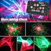 Χαμηλού Κόστους Φώτα Laser Χαλοουίν-φως ντίσκο πάρτι φως ντίσκο φώτα πάρτι με τηλεχειριστήριο μουσικής ελεγχόμενης LED φλας ντίσκο πάρτι strobe για πάρτι γενεθλίων για το Halloween