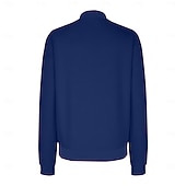 cheap Casual Jackets-Women&#039;s Casual Jacket Sport Jacket Textured Jackets Office / Career Daily Wear Going out Fall Regular Coat Stand Collar Regular Fit Warm Vintage Style Lady Casual Jacket Long Sleeve non-printing