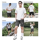 voordelige Heren Shorts, Panty&#039;s &amp; Broeken-wosawe zomer racefiets speed mountain shorts multifunctionele fietsbroek met zakken ademend snel drogend fietsshirt bd129
