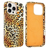 economico Cover per iPhone-telefono Custodia Per iPhone 16 iPhone 15 Pro Max Copertura Posteriore Magnetico Resistente agli urti Retrò TPU Pelle PU