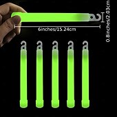 abordables Piscines pour enfants-Lampe chimique durable de qualité industrielle à longue durée de vie de 12 heures, grand bâton vert, aucune alimentation requise, idéale pour le camping, les urgences, les fêtes, etc. - accessoires de