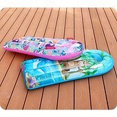 cheap Outdoor Activity-Thick PVC Inflatable Surfboard  Multi-Color with Fun Designs Perfect for Swimming and Outdoor Water Activities Beach Accessories Durable Surfboard