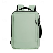 preiswerte College-Rucksäcke-Schlanker Unisex-Laptop-Rucksack für Schule und Büro – minimalistischer, wasserdichter Business-Tagesrucksack mit mehreren Fächern für Studenten und Berufstätige