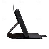 cheap Samsung Cases-Phone Case For Samsung Galaxy S25 Plus S25 Ultra S24 Ultra S24 Plus Back Cover Support Wireless Charging Kickstand Card Slot Retro TPU PU Leather