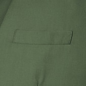 abordables Costumes de mariage-Costumes de mariage pour hommes Affaires Noire Sauge Mode Formelle Été Couleur unie Coupe standard 3 pièces Simple bouton Deux boutons