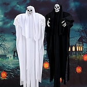 voordelige Buiten Decor-2 Pack Halloween Hanging Skeleton Ghosts Decorations, Grim Reapers for Halloween Outdoor Decorations, Halloweens Skeleton Flying Ghost, Haunted Haunted House Prop, Party Decor