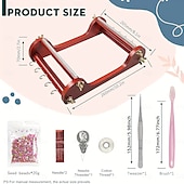cheap DIY Art-Wooden Bead Loom Kit 10*8*2.7inch Jewelry Making Bead Tools includes Threads Tweezers Beads Jewelry Making Tool Use to Create Bracelets Necklaces Belts and More