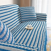 cheap Sofa Cover-3D Bubble Lattice Elegant Stretch Sofa Cover Loveseat Cover Couch Cover Spandex Elastic Sofa Slipcover Protector with Skirt
