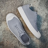 Χαμηλού Κόστους Ανδρικά Sneakers-Ανδρικά ελαφριά παπούτσια τρεξίματος από mesh – αναπνεύσιμα αθλητικά παπούτσια με κορδόνια για περπάτημα, αθλήματα και καλοκαιρινές δραστηριότητες