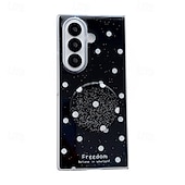 cheap Samsung Cases-Phone Case For Samsung Galaxy Z Fold 7 Z Fold 6 Z Fold 5 Z Fold 4 Back Cover with Stand Holder Shockproof Retro TPU PU Leather