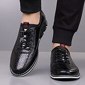 abordables Baskets-Baskets décontractées en similicuir texturé pour homme – chaussures à lacets légères pour la marche quotidienne, les voyages et le style urbain du week-end