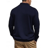 abordables Vestes Décontractées-Homme Veste Légère Veste Décontractée Vacances Quotidien Respirabilité Avec Poches Jacquard Printemps Automne Uni Mode Classique Revers Régulier Noir Blanche bleu marine Kaki Gris Claire Veste