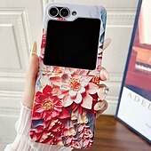 economico Cover Samsung-telefono Custodia Per Samsung Galaxy Piegatura a Z 7 Z Flip 7 Z Flip 6 Z Flip 5 Z Flip 4 Copertura Posteriore Resistente agli urti Fiore Floreale