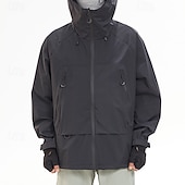 Недорогие Водонепроницаемые куртки-Муж. Куртка для туризма и прогулок На открытом воздухе Водонепроницаемость С защитой от ветра Походная одежда Походная одежда Весна Осень Верхняя часть Походы / туризм / спелеология Бег Сплошной цвет