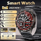cheap Smartwatch-Alloy Outdoor Sports Smartwatch Men Compass 1.6inch 360*360 HD Screen Bluetooth Call Health Monitoring Smart Watch Man