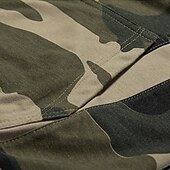 billige grunnleggende sweatsuits-Herre Hattetrøje Joggedress sweatsuit Militærgrønn Kakifarget Med hette Kamuflasje Farge 2 deler Sport &amp; Utendørs Daglig Ferie Polyester Gatemote Grunnleggende Fritid Vår Høst Klær Gensere Gensere