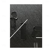 preiswerte Ölgemälde-handgefertigtes Ölgemälde auf Leinwand, Wandkunst, Dekoration, schwarz, mattierte Textur, schlicht, abstrakt, für die Inneneinrichtung, gespannter Rahmen, hängendes Gemälde/gerolltes, rahmenloses,