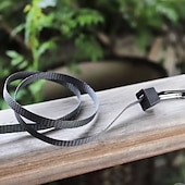 abordables Decoración del patio-Paquete de 3 colgadores de poleas para plantas, ajustables, resistentes y retráctiles, para jardín interior y exterior, cestas colgantes, jardineras y comederos para pájaros.