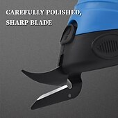 cheap DIY Art-Electric Fabric Scissors with Quick-Charge - Heavy-Duty Cordless shears USB-Powered Lightweight for Sewing Leather Carpet Cardboard Clothes - Professional Tailoring &amp; DIY Home Crafting Tool