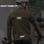 voordelige Herenjassen &amp; Gilets-wosawe lente en zomer racefiets windjack winddicht waterdicht fietskleding ademend lange mouwen jack be223
