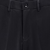 preiswerte Anzughosen für Damen-Damen Anzughose Streetwear Lässig Volle Länge Natürliche Taille Einfach Tasche Elastischer Bund Bequem Straße Ferien Wochenende Schwarz Dunkelmarine Winter Normale Passform