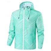 abordables Chaquetas impermeables-Hombre Chaqueta para senderismo Chaqueta rígida Al aire libre Impermeable Resistente al Viento Trajes de senderismo Ropa de senderismo Primavera Otoño Camiseta Caza Camping / Senderismo