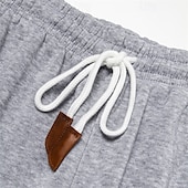 abordables Survêtements de sport-Homme Pantalon en polaire Joggings Joggeurs Pantalon Jogger Pantalons Cordon de serrage Uni Confort Doux Longueur complète Extérieur Quotidien Sortir Vacances Mode Noir bleu marine Élastique