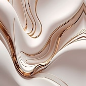 halpa Miesten geometrinen poolo-Miesten Abstrakti Marmori Polo Pitkähihainen Poolopaidat Kauluskäänne Vapaa-aika ulko- Katu Urheilu- ja treenivaatteet Arki-asut 3D-tulostus Napit Kevät Syksy Talvi Sininen Purppura Kulta