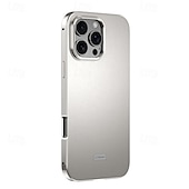olcso iPhone-tokok-telefon Ügy Kompatibilitás Apple AirTag iPhone 16 Pro Max iPhone 15 14 Pro Max Fekete tok Leválasztható Mágneses Ütésálló PC Fém