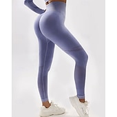 preiswerte Sets &amp; Einteiler-Damen 2 Stück Yoga-Trainingsanzug Lounge-Outfits  Herbst Einfarbig Kombination Armeegrün Schwarz Fitnesstraining Hohe Taille Elastisch Atmungsaktiv Langarm Sport Sportkleidung Schlank