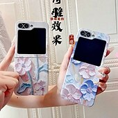 economico Cover Samsung-telefono Custodia Per Samsung Galaxy Piegatura a Z 7 Z Flip 7 Z Flip 6 Z Flip 5 Z Flip 4 Copertura Posteriore Resistente agli urti Fiore Floreale