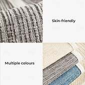cheap Sofa Cover-Waterproof Antimicrobial Simple Chenille Fabric Anti-scratch Couch Cover