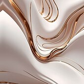 tanie Geometryczny wzór-Męskie Gradient Falowane Marmur Koszula Koszula ze stójką Długi rękaw Codzienny Urlop Dzienne zużycie Wyjściowe Wiosna Jesień Kołnierzyk chiński Stójka Przycisk w dół Koszula z lnu Niebieski