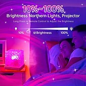 cheap Projector Lights-USB Rotating Water Wave Light Projector Remote Control Bedroom Table Lamp Crystal Night Lamp 16 Color RGB Desktop Lamp for Game Room Bedroom Christmas/Halloween Party Decoration