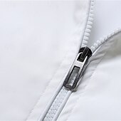cheap Casual Jackets-Men&#039;s Lightweight Jacket Casual Jacket Vacation Daily Pocket Spring Fall Color Block Fashion Classic Stand Collar Regular Black White Navy Blue Orange Army Green Jacket