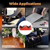 cheap Tool Accessories-Rolling Knee Pads Creeper with Wheels, Rolling Knee Dolly with Foam Cushioned Knee Cups for Auto Repair Flooring Garage Use