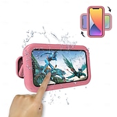 cheap Waterproof Phone Pouch-360 Rotatable Retractable Adjustable Shower Phone Case HolderAnti-fog HD &amp; sensitive screen Wall Mounted Phone Holder for Bathroom Mirror Bathtub KitchenShower Accessories for 4-7 Phones