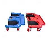 cheap Tool Accessories-Rolling Knee Pads Creeper with Wheels, Rolling Knee Dolly with Foam Cushioned Knee Cups for Auto Repair Flooring Garage Use