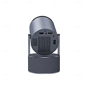 cheap Projector Lamp&amp;Laser Projector-HY-300PRO-KTV 20W Speaker Projector with Wireless Microphone 4K Android 11 Dual Wifi6 BT5.0 1080P 1280 * 720P Home Theater Outdoor Projector for Early Childhood Education Video Conferencing Online T