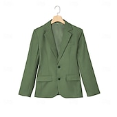 abordables Costumes de mariage-Costumes de mariage pour hommes Affaires Noire Sauge Mode Formelle Été Couleur unie Coupe standard 3 pièces Simple bouton Deux boutons