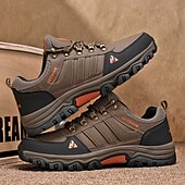 頑丈なトレッドを備えたメンズアウトドアハイキングシューズ、ウォーキング、キャンプ、荒野の旅行に最適な通気性のあるトレイルスニーカー お買い得  メンズスニーカー-頑丈なトレッドを備えたメンズアウトドアハイキングシューズ、ウォーキング、キャンプ、荒野の旅行に最適な通気性のあるトレイルスニーカー