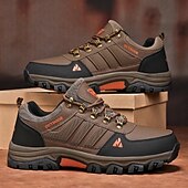頑丈なトレッドを備えたメンズアウトドアハイキングシューズ、ウォーキング、キャンプ、荒野の旅行に最適な通気性のあるトレイルスニーカー お買い得  メンズスニーカー-頑丈なトレッドを備えたメンズアウトドアハイキングシューズ、ウォーキング、キャンプ、荒野の旅行に最適な通気性のあるトレイルスニーカー