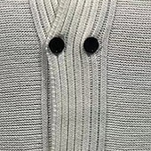 voordelige heren vest trui-Voor heren Trui Vest Trui Geribd breien Normale tops Gebreid Effen Omgeslagen kraag Opwarm Kleding Modern eigentijds Casual Alledaagse kleding Kleding Lente &amp; Herfst Zwart Wit M L XL
