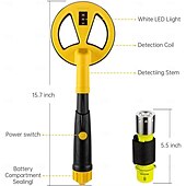 economico Attività all&#039;Aperto-metal detector subacqueo portatile md-780 - ispezione di sicurezza &amp; metropolitana